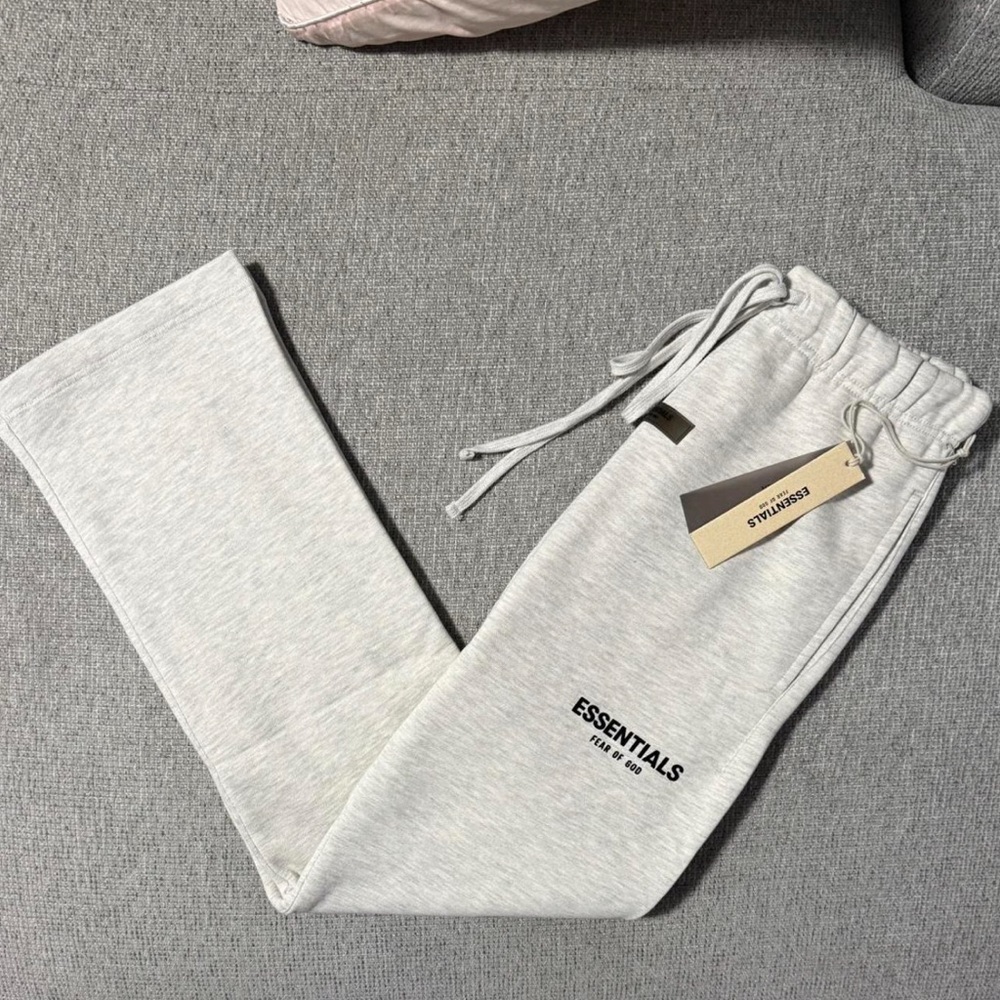 Essentials Fear of God Light Gray Sweatpants